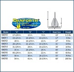 Danforth Anchor Specs